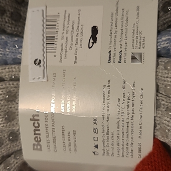 Bench Ladies Slippers Socks - Picture 3 of 5